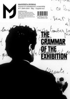 Manifesta Journal #7: The Grammar Of The Exhibition