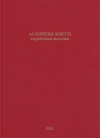 Alighiero Boetti. Unpublished materials