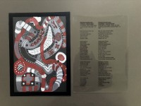 Composition of War in times of Love (framed print + poem) 