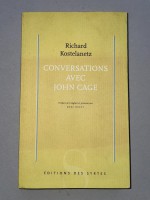 Conversations avec John Cage
