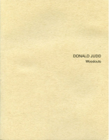 Donald Judd: Woodcuts