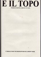 E Il Topo : Periodico D'Artista Anno XX n°12 2012