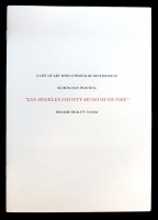 A LIST OF ART WHICH WOULD BE DESTROYED IF ED RUSCHA'S PAINTING "LOS ANGELES COUNTY MUSEUM ON FIRE" BECAME REALITY TODAY