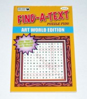 Find-a-Text: Artworld Edition