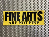 FINE ARTS (Sticker)