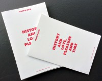 HISTORY AND LOVE, PLEASURE AND TIME