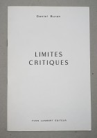 Daniel Buren: Limites Critiques