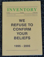 Inventory: Losing, Finding, Collecting - Vol. 5 Nos. 2 & 3 - 2005 - Tenth Anniversary Double Issue