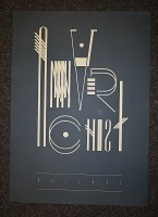 Anarchist Science Poster - Blue