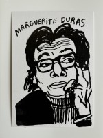 Marguerite Duras Postcard 