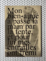 Mon bien-aimé a passé la main par la frente, et pour lui mes entrailles ont frémi