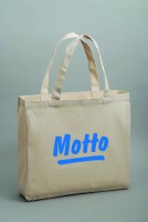 Motto Tote Bag (white)