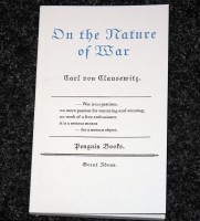 On The Nature Of War