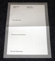 Peep-Hole Sheet #11: Pedro Barateiro - The Artist As Spectator