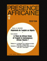 Présence Africaine 133/134