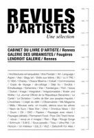 Revues d'artistes, une sélection