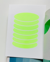 Fluo Lime Riso Postcard