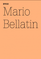 100 Notizen - 100 Gedanken (100 Notes – 100 Thoughts): No. 018, Mario Bellatin