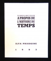 Temps à devenir, à propos de l'histoire du temps