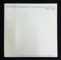 The 25-Year Retrospective Concert of the Music of John Cage