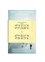 THE LINE – Atlas of Remoteness. Liechtenstein.