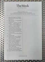 The Mock and other superstition, Issue 3