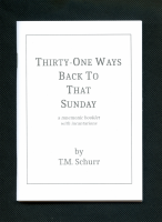 Thirty-One Ways Back To That Sunday Booklet