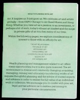 Wealth Planning With Art