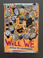WILL WE STICK TO HAPPINESS collage