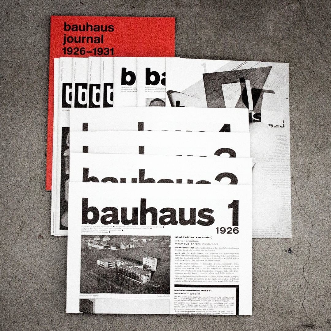 bauhaus journal 1926–1931 facsimile edition - Lars Müller Publishers