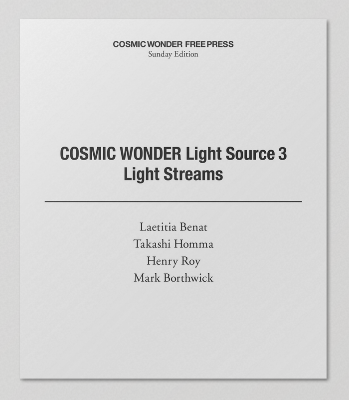 Cosmic Wonder Light Source 3 Cosmic Wonder Nieves 9783905714647