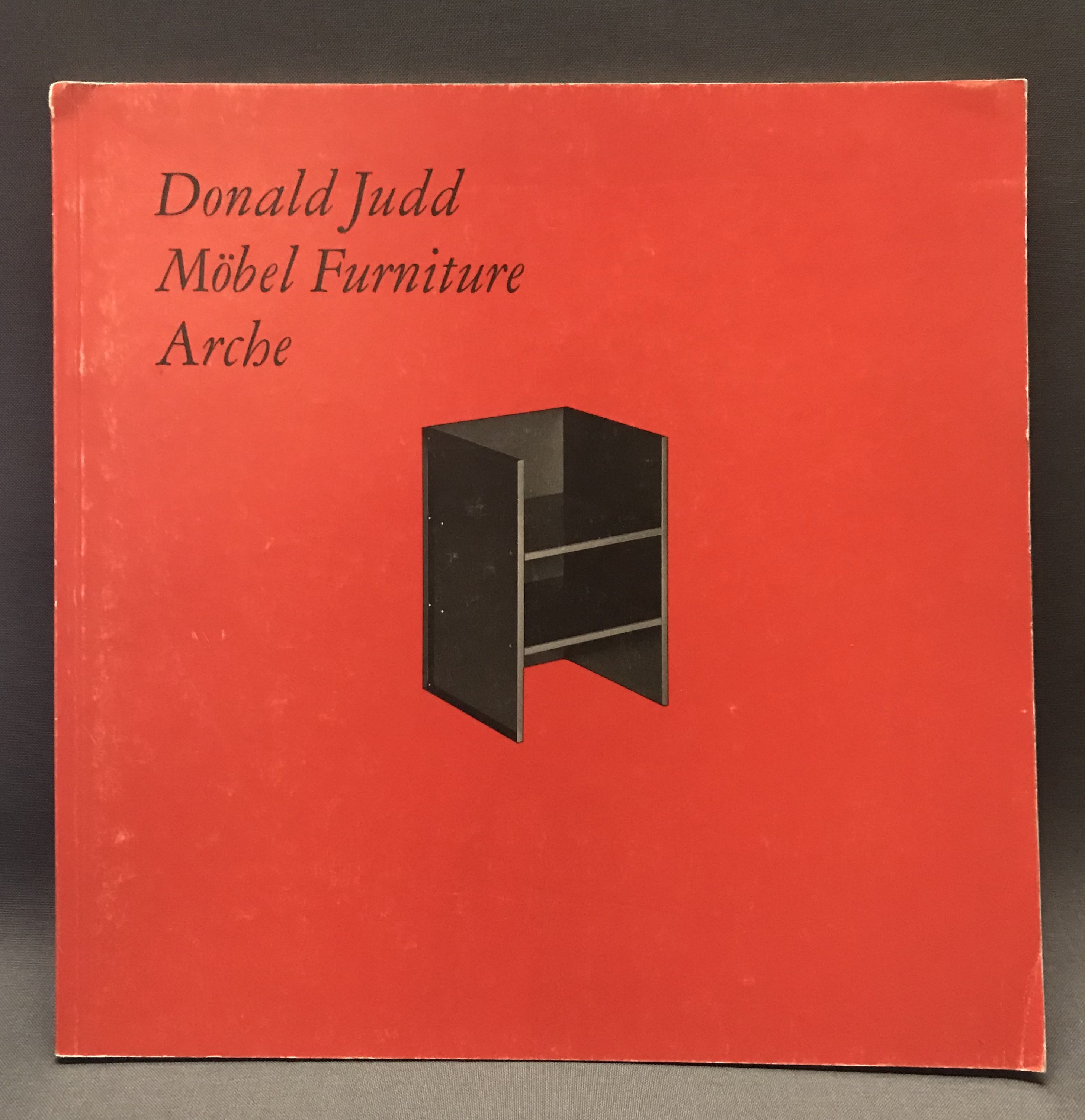 Donald Judd - Möbel Furniture - Arche