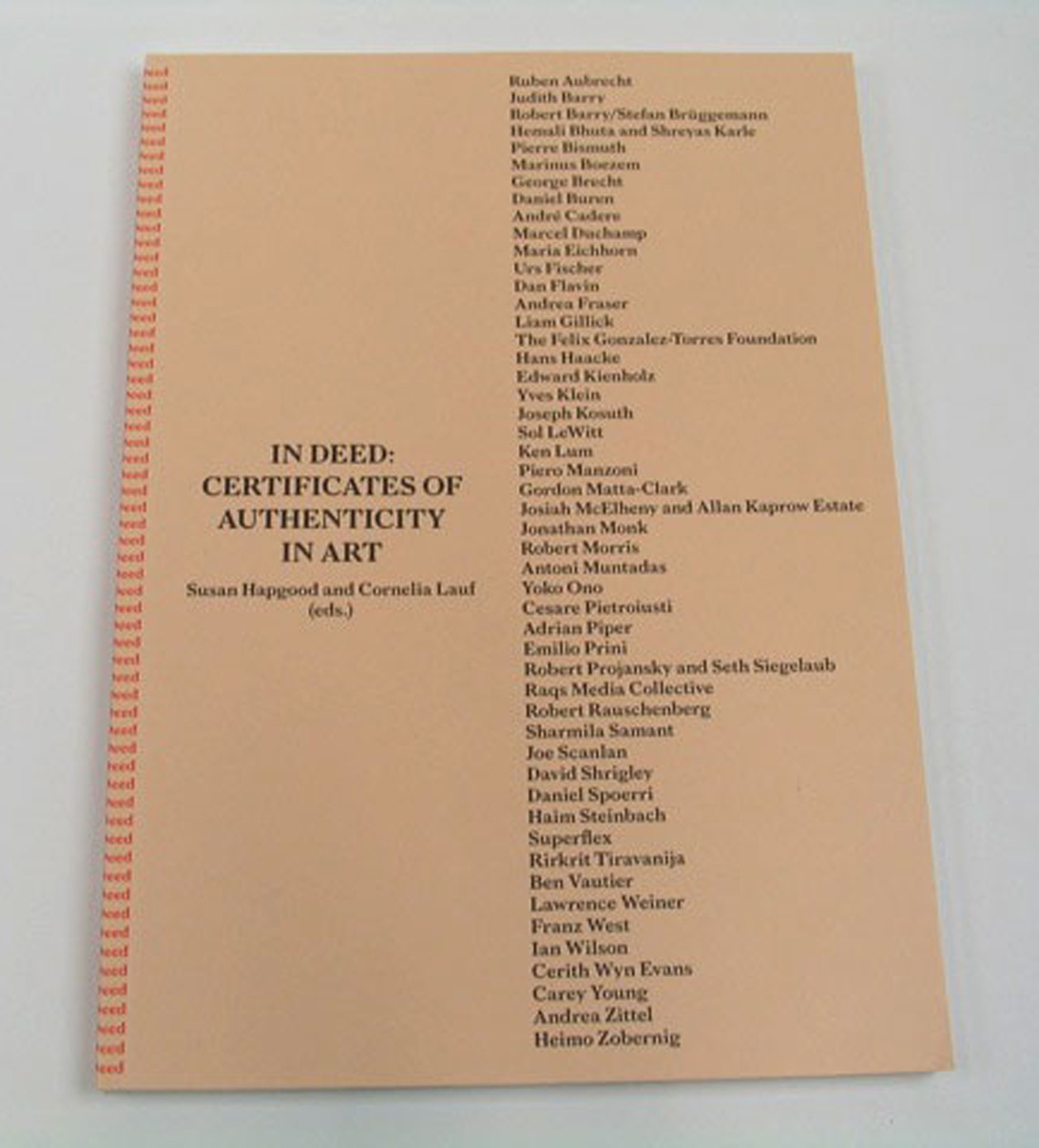 Roma Publications Susan Hapgood and Cornelia Lauf In Deed Roma Publications Susan Hapgood and Cornelia Lauf In Deed