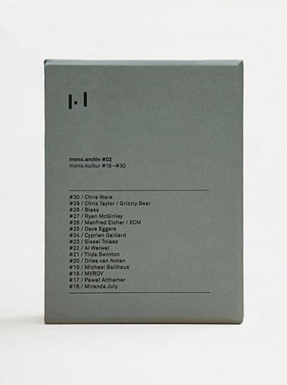 Mono Kultur Mono Archiv 2