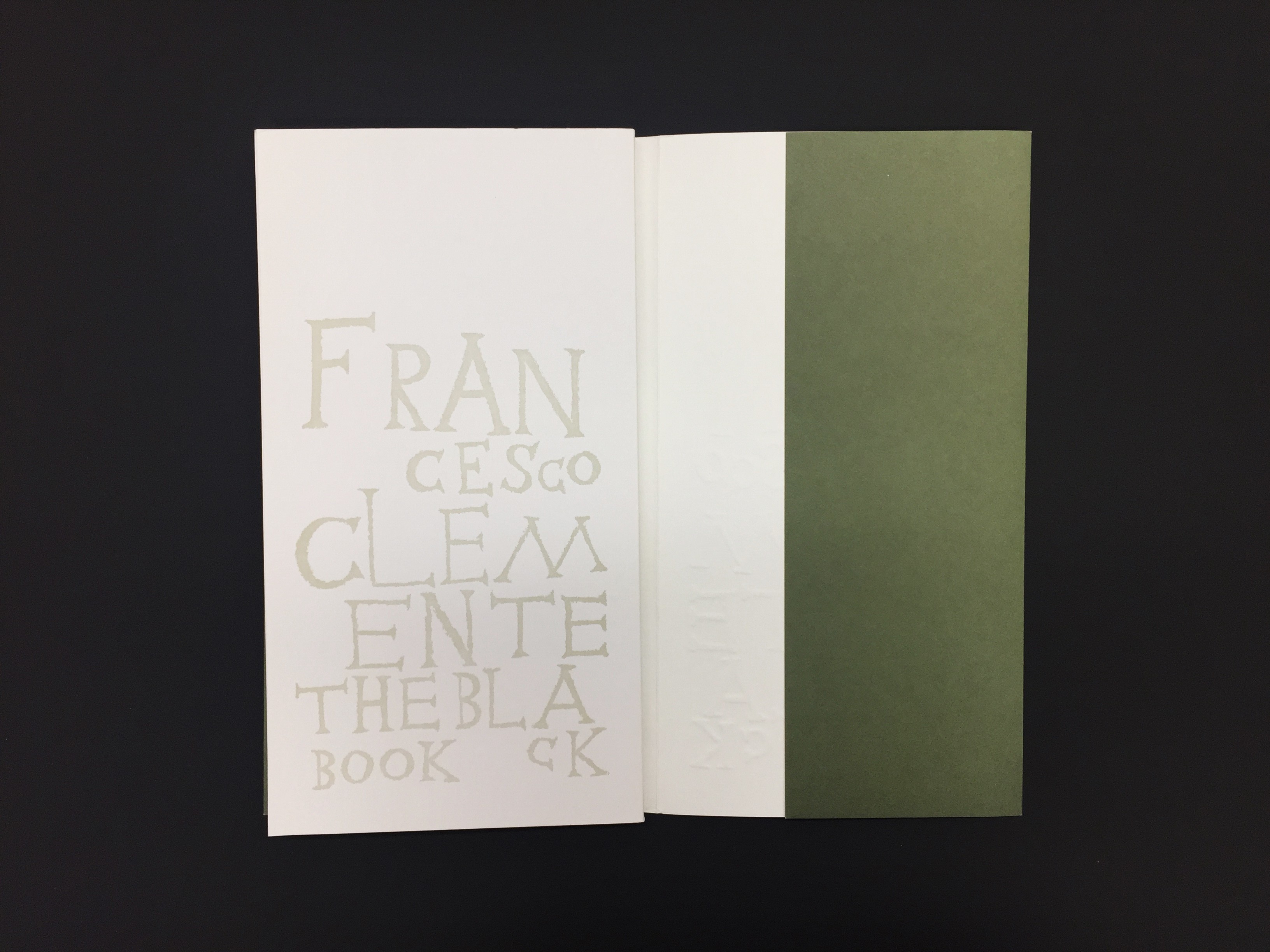 アート・デザイン・音楽 Francesco Clemente The Black Book アート・デザイン・音楽 Francesco Clemente The Black Book