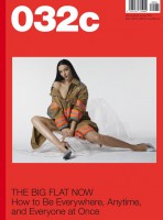 032c #34: The Big Flat Now (Cover 2: Mariacarla Boscono)