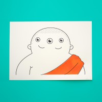 3 Eyed Buddha (Eyes open)