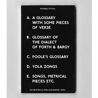 A Glossary With Some Pieces of Verse