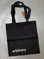 arbitrary Tote bag (black)
