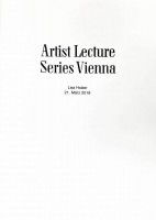 Artist Lecture Series Vienna (Lisa Holzer) 