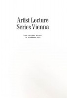 Artist Lecture Series Vienna (Lone Haugaard Madsen) 