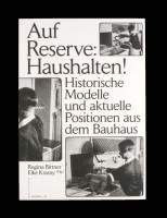 Auf Reserve: Haushalten!