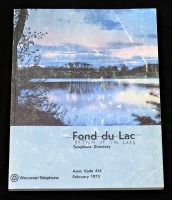 BOTTOM OF THE LAKE. Fond du Lac. Telephone Directory