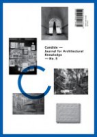 Candide - Journal for Architectural Knowledge #5