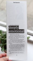 Deeply Emotional