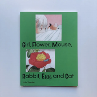 Girl, Flower, Mouse, Rabbit, Egg and Cat