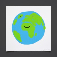 Happy Earth (Silkscreen)