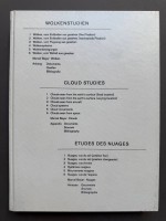 Wolkenstudien. Cloud Studies. Études des nuages. (1st edition)
