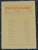 Inventory: Losing, Finding, Collecting - Vol. 4 No.2 - 2001