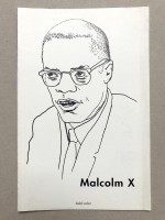 Malcom X - Glenn Ligon